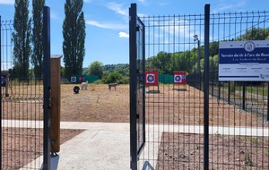 Inauguration du nouveau terrain d'entrainement du club